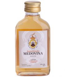 Karmelitánská medovina s příchutí bylin a koření 0,1 l. image:Image Karmelitánská medovina s příchutí bylin a koření 0,1 l.