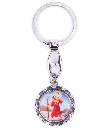 image:Image Přívěšek na klíče sv. Kryštof + Boží Milosrdenství