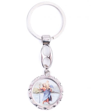 image:Image Přívěšek na klíče sv. Kryštof + Boží Milosrdenství