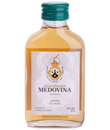 image:Image Karmelitánská medovina s příchutí bylinná 0,1 l.