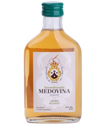 image:Image Karmelitánská medovina s příchutí bylinná 0,2 l.
