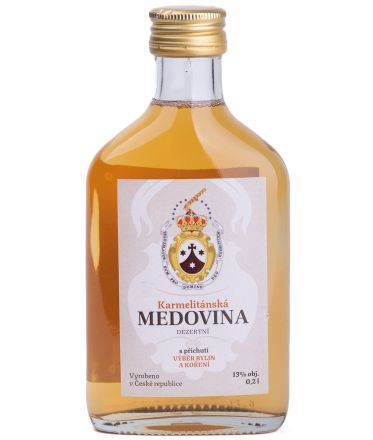 image:Image Karmelitánská medovina s příchutí bylin a koření 0,2 l.