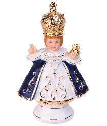 image:Image Pražské Jezulátko 15 cm keramika, modré, L