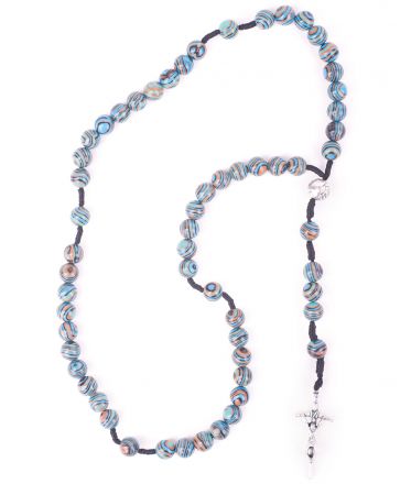 image:Image Růženec howlit africký, medailka růže, kříž papežský