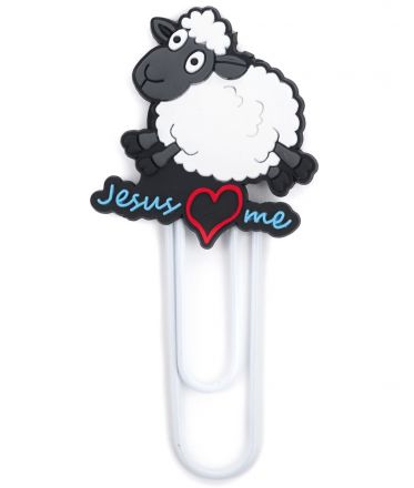 image:Image Záložka do knihy (svorka, ovečka) modrá