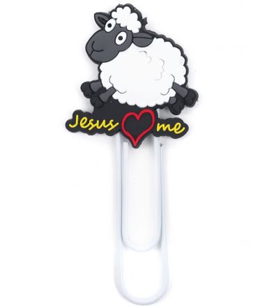 image:Image Záložka do knihy (svorka, ovečka), žlutá