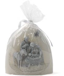 image:Image Svíce reliéf Svatá Rodina + Tři králové, dioda