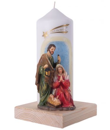 image:Image Svíce Svatá Rodina, dioda, 25 cm