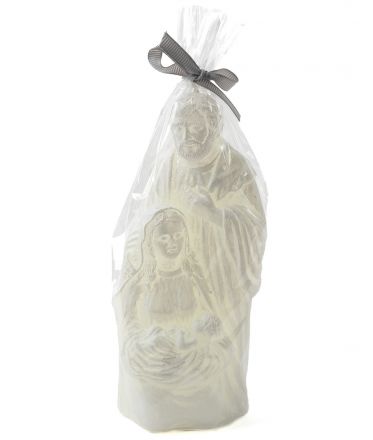 image:Image Svíce Svatá rodina 15,5 cm, bílozelenkavá