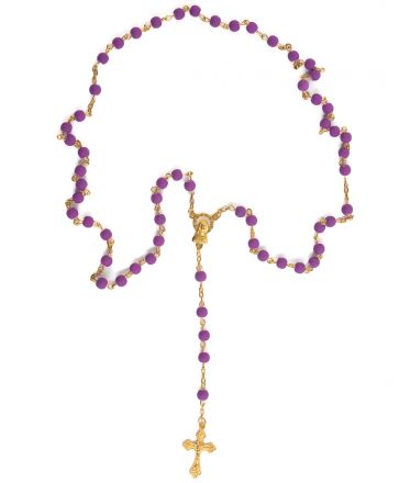 image:Image Růženec v lahvičce, fialový