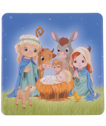 image:Image Podtácek - betlém děti