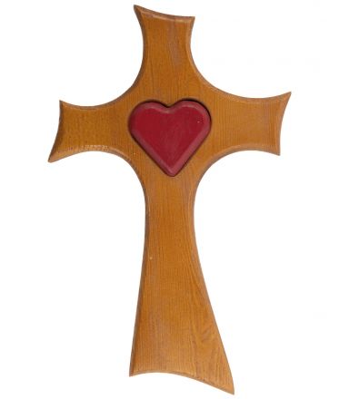 image:Image Kříž na zeď s červeným srdcem A, tmavší