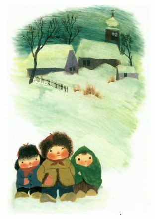 image:Image Děti ve sněhu - přání