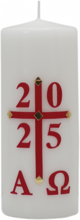 image:Image Velikonoční svíce s letopočtem, 20 cm
