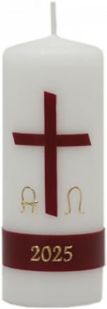 image:Image Velikonoční svíce reliéf, 15 cm