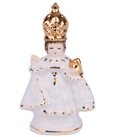 image:Image Pražské Jezulátko 6,5 cm keramika, bílé, piko