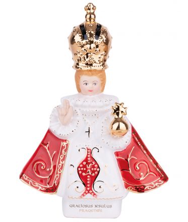 image:Image Pražské Jezulátko 22 cm keramika, červené, S