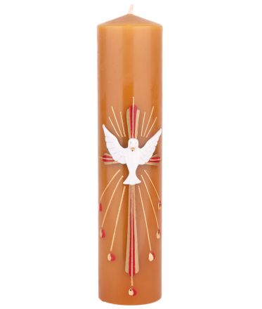 image:Image Svíce Duch svatý, včelí vosk, 29 cm