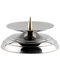 image:Image Svícen moderní nerez 6 x 2 cm