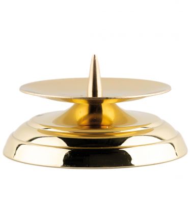 image:Image Svícen moderní mosaz 6 x 2 cm