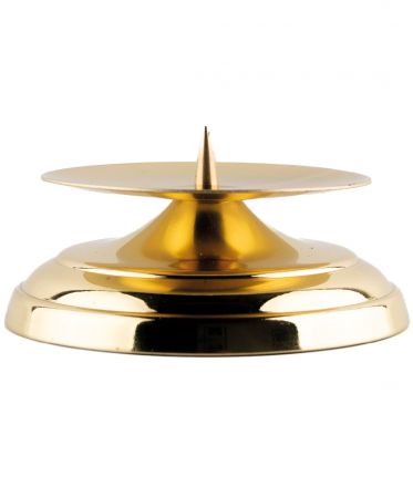 image:Image Svícen moderní mosaz 8,5 x 3 cm