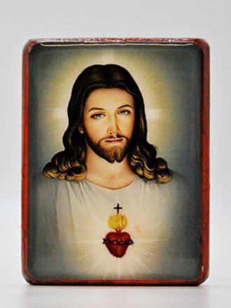 image:Image Magnetka - ikona Nejsvětější Srdce Ježíšovo