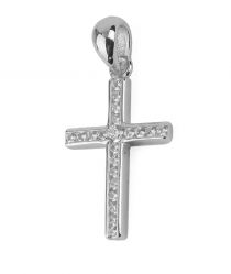 image:Image Křížek s bílými zirkony, 22 mm