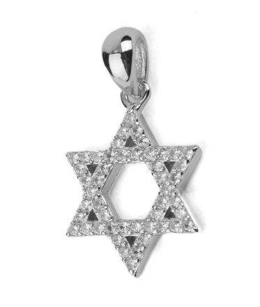 image:Image Židovská hvězda s bílými zirkony