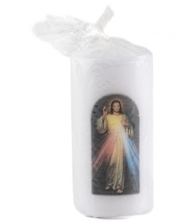 image:Image Svíce s potiskem Boží Milosrdenství 50 x 120 mm