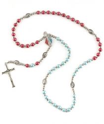 Růženec - Korunka k Božímu Milosrdenství + kříž Medžugorje image:Image Růženec - Korunka k Božímu Milosrdenství + kříž Medžugorje