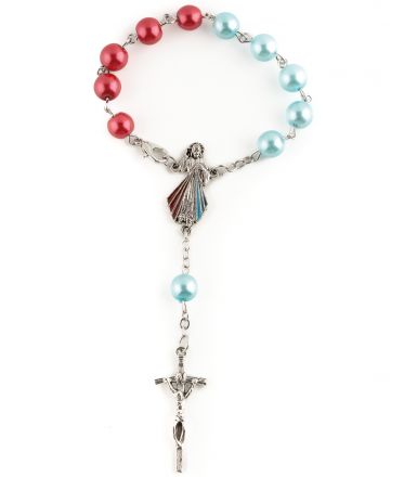 image:Image Náramek Korunka k Božímu Milosrdenství se zapínáním