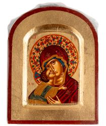 Ikona Panna Maria Bohorodička Vladimirská 10 x 13 cm image:Image Ikona Panna Maria Bohorodička Vladimirská 10 x 13 cm