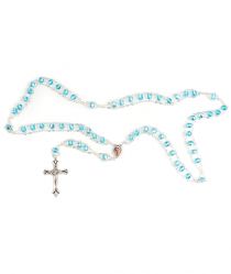 image:Image Růženec řetízkový, modrý s kovovým leskem