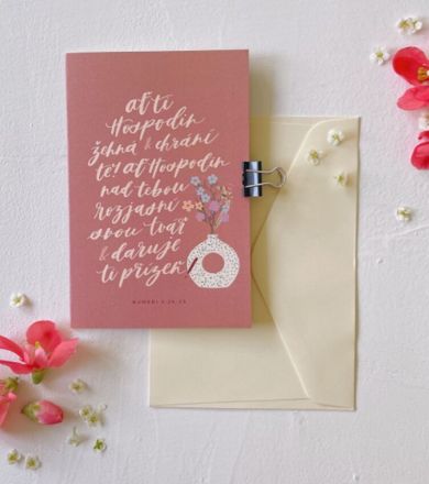 image:Image Přání - Áronské požehnání: Ať ti Hospodin žehná