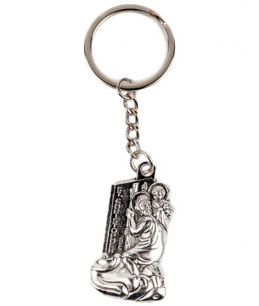image:Image Přívěšek na klíče sv. Kryštof obdélník