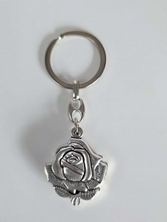 image:Image Přívěšek na klíče růže, otvírací