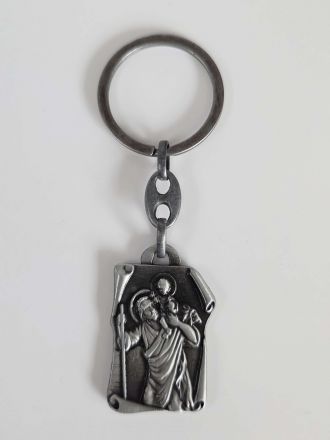 image:Image Přívěšek na klíče sv. Kryštof + PM Neposkvrněná