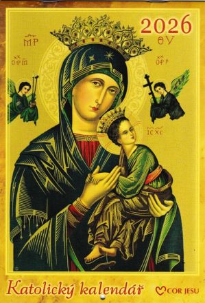 image:Image Katolický nástěnný kalendář 2026 - Cor Jesu