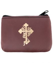 image:Image Pouzdro na růženec tmavě červené