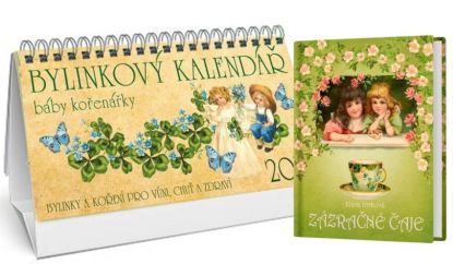 image:Image Bylinkový kalendář báby kořenářky 2026 + Zázračné čaje