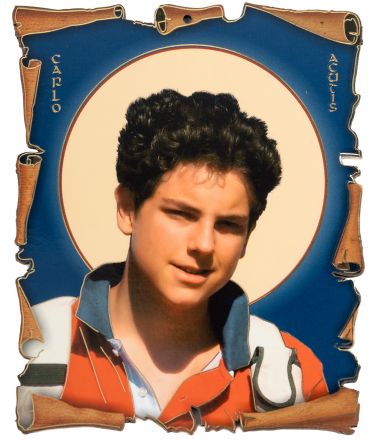 image:Image Sv. Carlo Acutis - obrázek na zavěšení