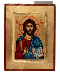 Ikona Pantokrator  14 x 18 cm image:Image Ikona Pantokrator  14 x 18 cm