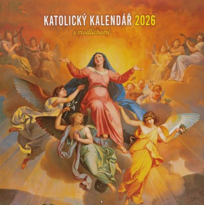 image:Image Nástěnný katolický kalendář s modlitbami 2026