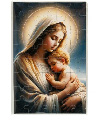 image:Image Puzzle - Panna Maria s Ježíškem 20 x 13 cm
