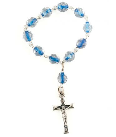image:Image Růženec desátek, modrý průhledný