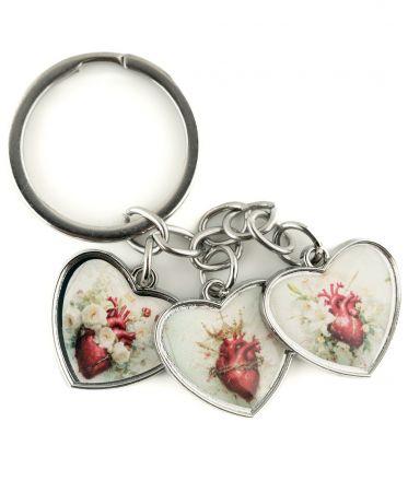 image:Image Přívěšek na klíče - Tři Srdce Svaté Rodiny
