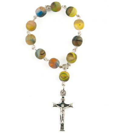 image:Image Růženec desátek, achát matný