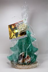 image:Image Svíce stromek se Svatou rodinou, dioda, 23 cm