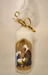 image:Image Svíce vánoční - Svatá rodina, reliéf