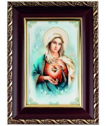 image:Image Obraz Nejsvětější Srdce Panny Marie v rámečku